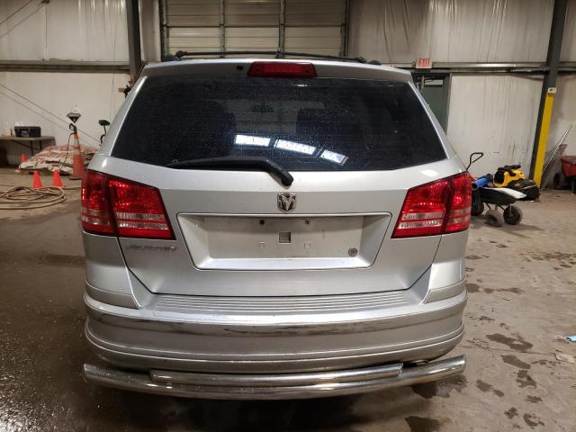 3D4GG47B59T185593 - 2009 DODGE JOURNEY SE SILVER photo 6