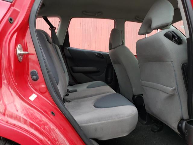 JHMGD37238S805520 - 2008 HONDA FIT DX RED photo 10