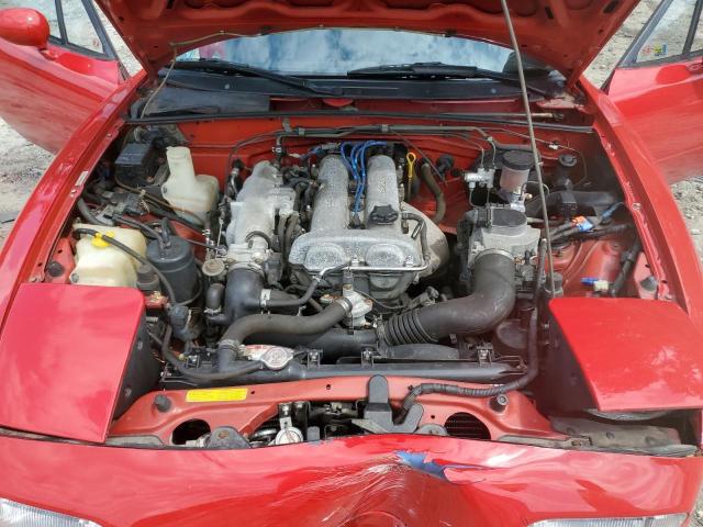 JM1NA3517M1212481 - 1991 MAZDA MX-5 MIATA RED photo 11