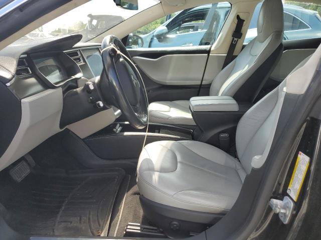 5YJSA1H10EFP65243 - 2014 TESLA MODEL S შავი ფოტო 7