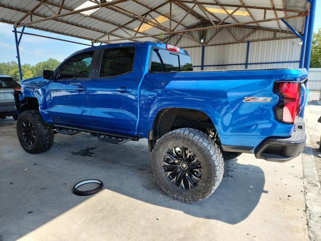 1GCPTDEK3P1137459 - 2023 CHEVROLET COLORADO Z71 BLUE photo 2