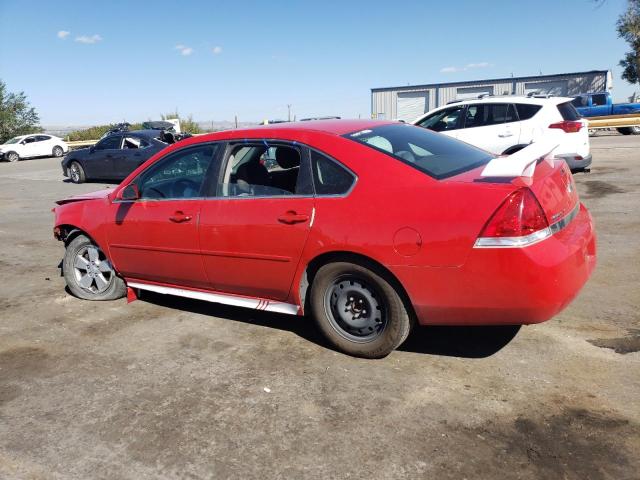 2G1WB5EKXA1196426 - 2010 CHEVROLET IMPALA LT RED photo 2