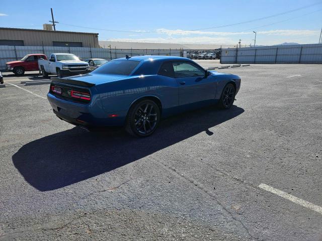 2C3CDZJG3LH253836 - 2020 DODGE CHALLENGER GT BLUE photo 4