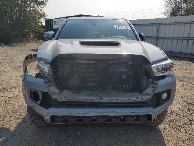 3TMDZ5BN4KM058044 - 2019 TOYOTA TACOMA DOUBLE CAB ნაცრისფერი ფოტო 5