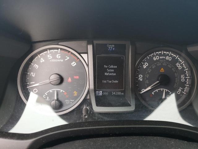 3TMDZ5BN4KM058044 - 2019 TOYOTA TACOMA DOUBLE CAB ნაცრისფერი ფოტო 9
