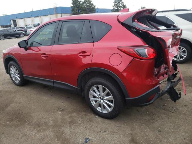 JM3KE4CYXF0526834 - 2015 MAZDA CX-5 TOURING RED photo 2