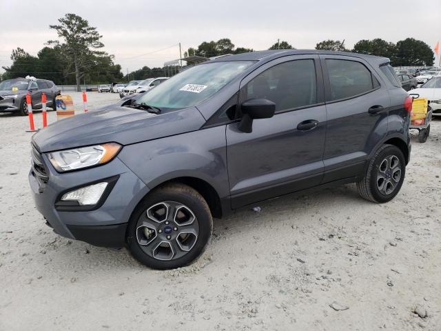 MAJ3S2FE2MC399039 - 2021 FORD ECOSPORT S GRAY photo 1