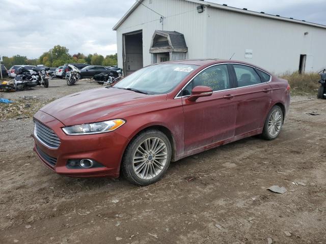 3FA6P0T90ER361984 - 2014 FORD FUSION SE BURGUNDY photo 1