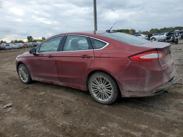 3FA6P0T90ER361984 - 2014 FORD FUSION SE BURGUNDY photo 2