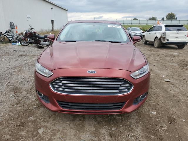 3FA6P0T90ER361984 - 2014 FORD FUSION SE BURGUNDY photo 5