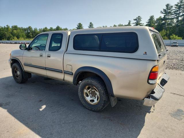 5TBRN34102S254202 - 2002 TOYOTA TUNDRA ACCESS CAB SR5 GOLD photo 2