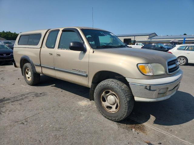 5TBRN34102S254202 - 2002 TOYOTA TUNDRA ACCESS CAB SR5 GOLD photo 4
