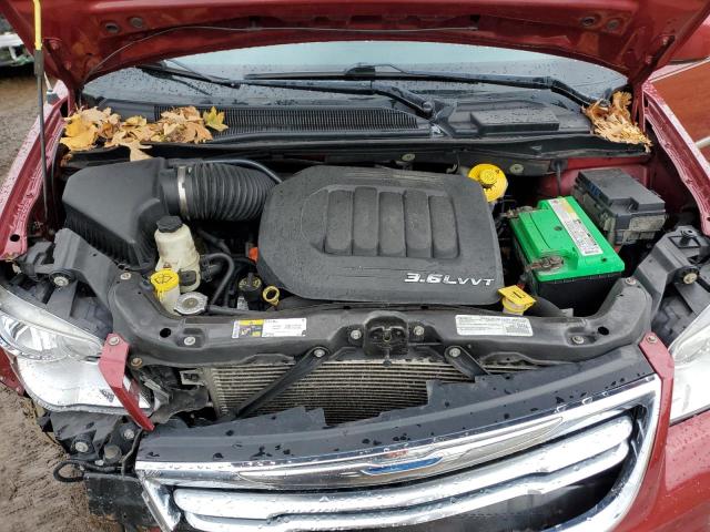 2C4RC1BG3GR157620 - 2016 CHRYSLER TOWN & COU TOURING წითელი ფოტო 12