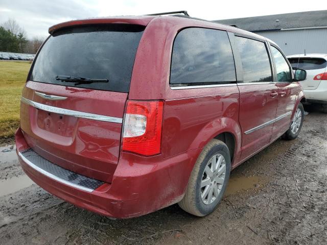 2C4RC1BG3GR157620 - 2016 CHRYSLER TOWN & COU TOURING RED photo 3