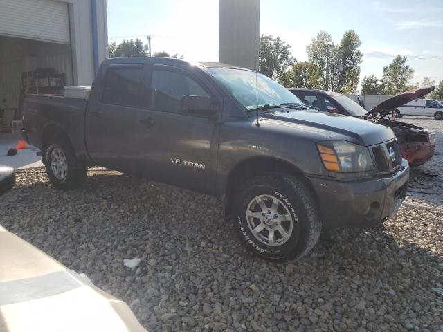 1N6BA07B66N541611 - 2006 NISSAN TITAN XE GRAY photo 4