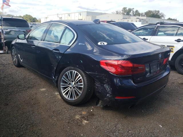 WBAJB1C51JB084800 - 2018 BMW 530XE BLUE photo 2