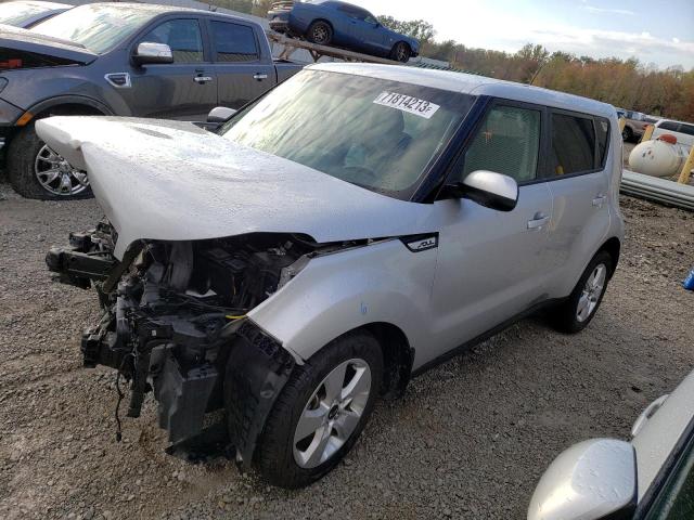 KNDJN2A25K7680764 - 2019 KIA SOUL SILVER photo 1