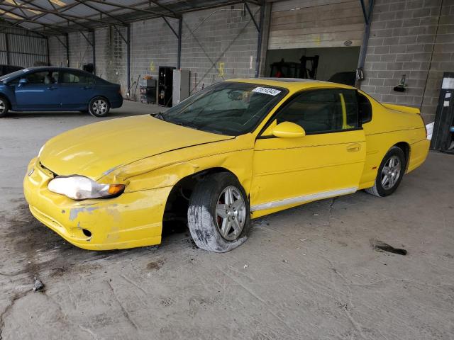 2G1WX12K349374049 - 2004 CHEVROLET MONTE CARL SS YELLOW photo 1