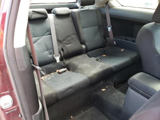 JTKDE177X60132440 - 2006 TOYOTA SCION TC 勃艮第红 照片 10