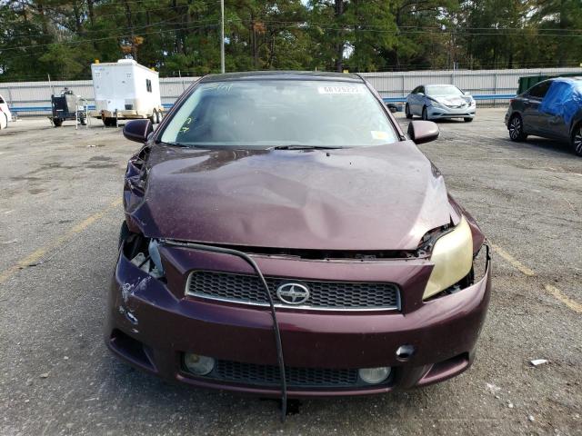 JTKDE177X60132440 - 2006 TOYOTA SCION TC 勃艮第红 照片 5