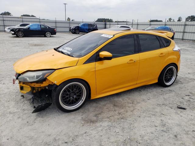 1FADP3L94DL221541 - 2013 FORD FOCUS ST YELLOW photo 1