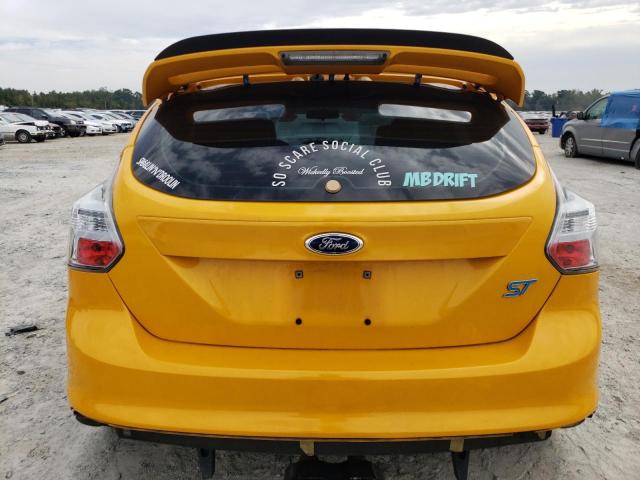 1FADP3L94DL221541 - 2013 FORD FOCUS ST YELLOW photo 6
