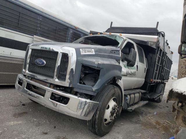 1FDNW6DC3KDF00611 - 2019 FORD F650 SUPER DUTY WHITE photo 2