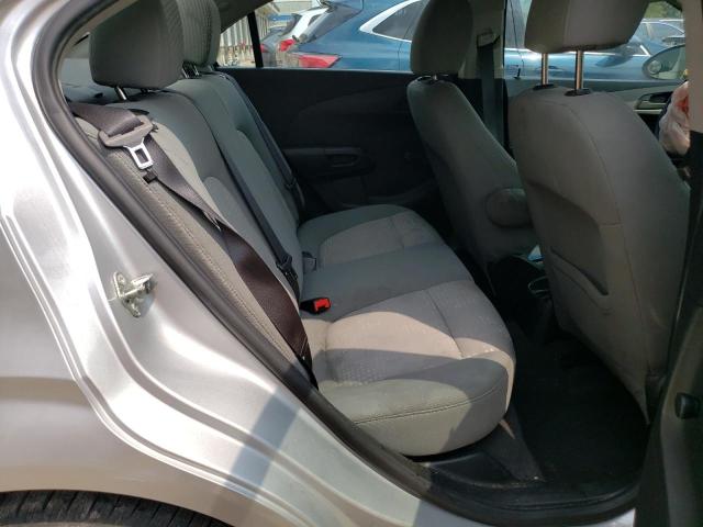 1G1JA5SH4F4139544 - 2015 CHEVROLET SONIC LS ვერცხლისფერი ფოტო 10