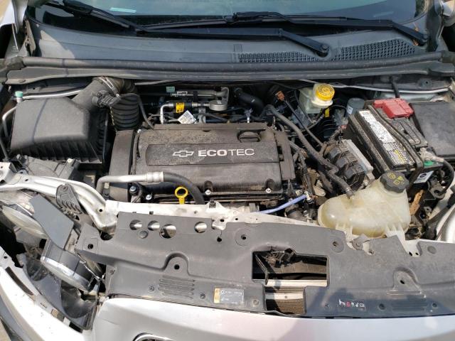 1G1JA5SH4F4139544 - 2015 CHEVROLET SONIC LS ვერცხლისფერი ფოტო 11