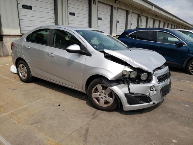 1G1JA5SH4F4139544 - 2015 CHEVROLET SONIC LS ვერცხლისფერი ფოტო 4