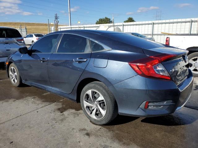 19XFC2F61KE013505 - 2019 HONDA CIVIC LX BLUE photo 2