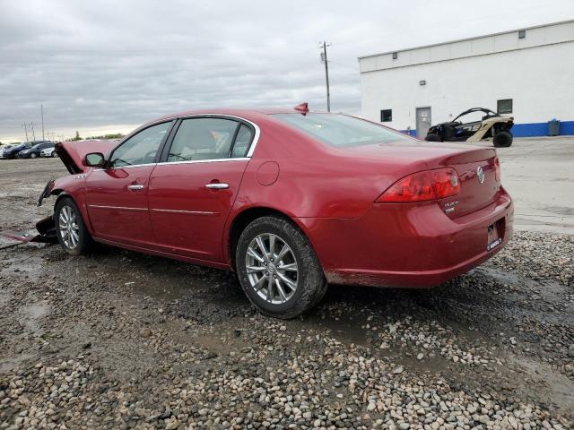 1G4HD57M89U123818 - 2009 BUICK LUCERNE CXL MAROON photo 2