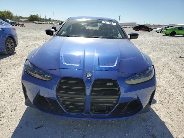 WBS33AZ09RCN61136 - 2024 BMW M4 COMPETITION Bleu photo 5