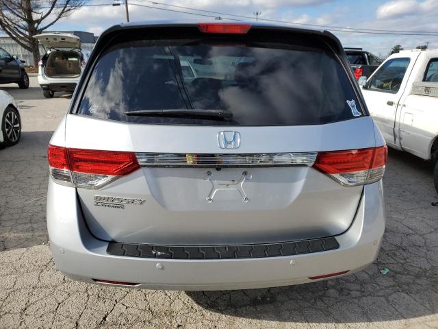 5FNRL5H6XEB119543 - 2014 HONDA ODYSSEY EXL SILVER photo 6