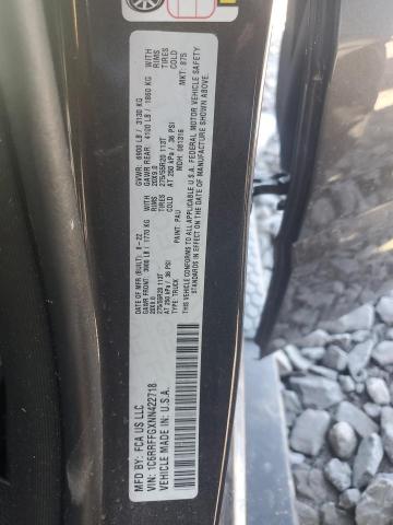 1C6RRFFGXNN422718 - 2022 RAM 1500 BIG HORN/LONE STAR GRAY photo 12