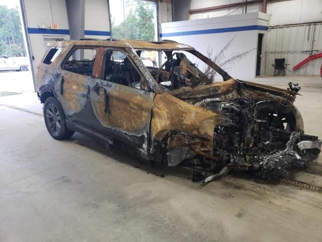 1FMSK8DH6PGA49637 - 2023 FORD EXPLORER XLT Сгоревший фото 4