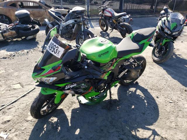 JKBZXJH19PA019436 - 2023 KAWASAKI ZX636 K GREEN photo 2