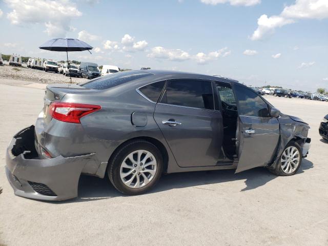 3N1AB7AP4KY319030 - 2019 NISSAN SENTRA S GRAY photo 3