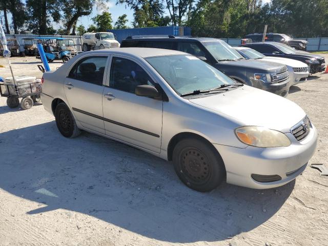 1NXBR32E67Z926670 - 2007 TOYOTA COROLLA CE SILVER photo 4