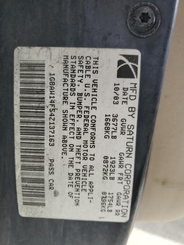 1G8AW14F54Z137163 - 2004 SATURN ION LEVEL 3 Qırmızı foto 12