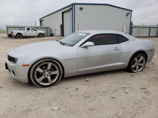 2G1FC1E38C9123848 - 2012 CHEVROLET CAMARO LT SILVER photo 1