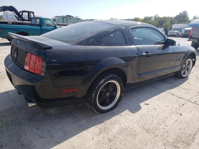 1ZVFT82H755157647 - 2005 FORD MUSTANG GT BLACK photo 3