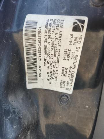 1G8AZ52FX4Z227913 - 2004 SATURN ION LEVEL 2 ვერცხლისფერი ფოტო 12