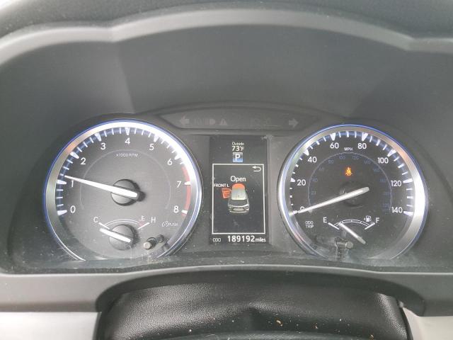 5TDKKRFH5ES024223 - 2014 TOYOTA HIGHLANDER XLE GRAY photo 9