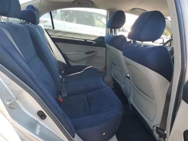 JHMFA36228S017947 - 2008 HONDA CIVIC HYBRID SILVER photo 10