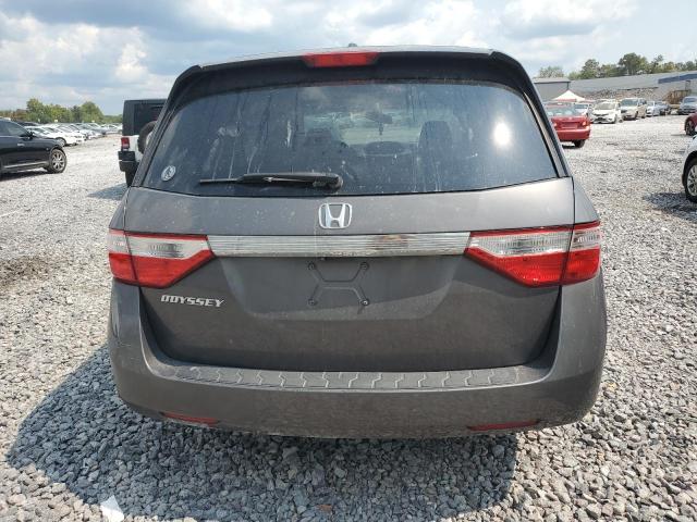 5FNRL5H60CB092740 - 2012 HONDA ODYSSEY EXL GRAY photo 6