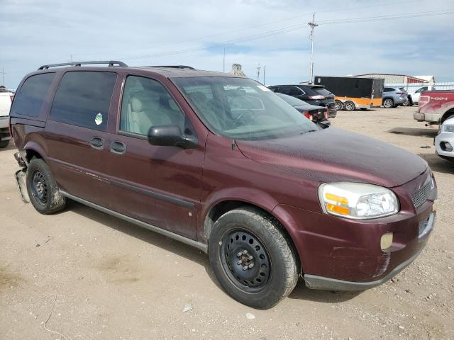 1GNDV23L86D193818 - 2006 CHEVROLET UPLANDER LS MAROON photo 4