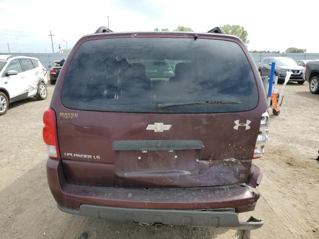 1GNDV23L86D193818 - 2006 CHEVROLET UPLANDER LS MAROON photo 6