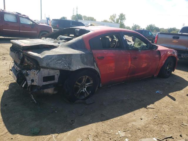 2C3CDXBG0KH718655 - 2019 DODGE CHARGER SXT RED photo 3