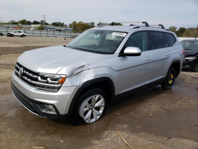 1V2CR2CA7JC516244 - 2018 VOLKSWAGEN ATLAS SE SILVER photo 1